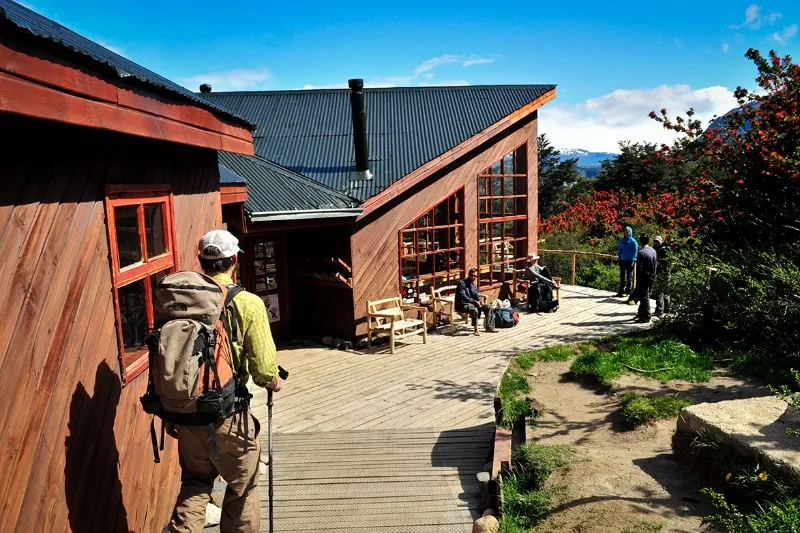 Refugio Cuernos in Torres del Paine